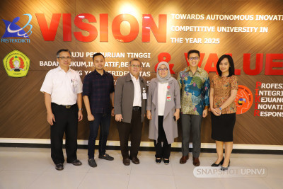 Pimpinan UPNVJ Terima Audiensi PT. Katadata Indonesia