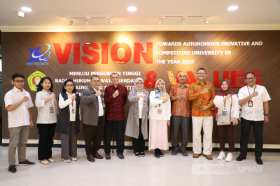Rektor UPNVJ Menerima Kunjungan Professor dari Universiti Kuala Lumpur