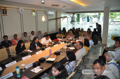 Rapat Koordinasi Laporan Capaian Kinerja Dekan Fakultas Ekonomi dan Bisnis UPNVJ 2019