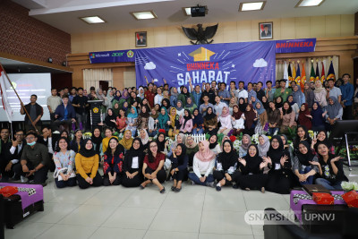 Tingkatkan Pengetahuan Teknologi, Mahasiswa UPNVJ Antusias Mengikuti Seminar Bhinneka