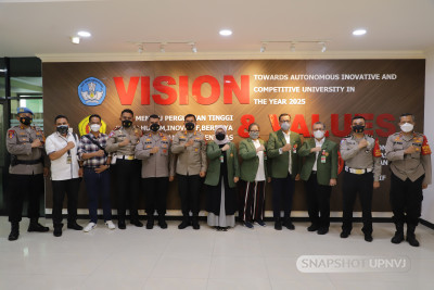 UPNVJ Gandeng Polres Metro Depok Jalin Kerjasama Bidang Sosial