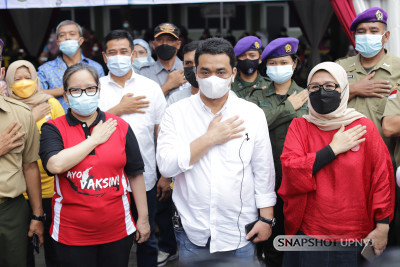 Dukung Program Vaksinasi di UPNVJ, Wagub DKI Jakarta Turut Hadir