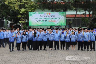 Rektor UPNVJ  Canangkan “Go Green” di Lingkungan Kampus
