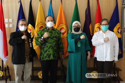 UPNVJ Jajakan Kerjasama dengan Laksamana TNI (Purn) Dr. Ade Supandi